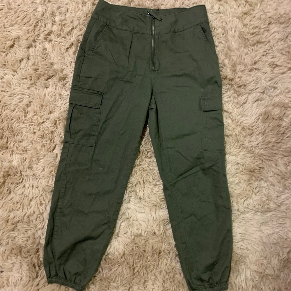 Target Khaki-Green Utility Pants